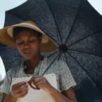 Girl with an umbrella, 1937